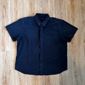 UNTUCKit Men's Black Boxy Button Down Shirt